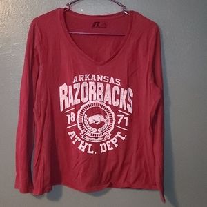 Womens Lankans razorback long sleeve shirt